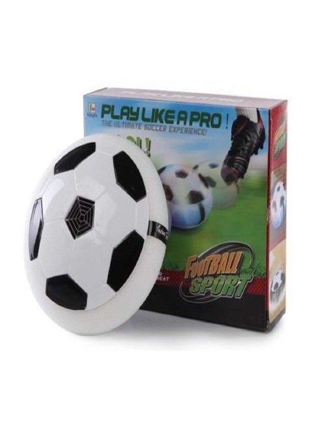 Globular Air Football Powered Soccer Ball of Air Soft Foam Bumper with Colorful 3D LED Lights for Indoor use Football for Kids - Image 2